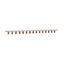 BUSBAR, low voltage, 100 A, AC 600 V, DC 1000 V, 15 x 16 x 272 mm, 15P, UL thumbnail 6