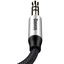 Cable AUX 3.5mm-3.5mm stereo audio, 1.0m silver / black BASEUS thumbnail 7