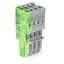 1-conductor female connector CAGE CLAMP® 4 mm² gray, green-yellow thumbnail 1