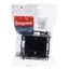 2P+E OUTLET SCHUKO SHUT AUTO TERM BLACK ALLURE thumbnail 2