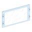 TRANSPARENT FRONT PLATE WIDTH 600/650 12M thumbnail 1