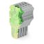 1-conductor female connector Push-in CAGE CLAMP® 1.5 mm² green-yellow/ thumbnail 1