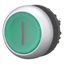 Illuminated pushbutton actuator, RMQ-Titan, Flush, maintained, green, inscribed, Bezel: titanium thumbnail 9