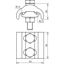 Parall. connect. Cu/gal Sn f. diff. cond. Rd 5-16mm / 16-150mm² w. spr thumbnail 2