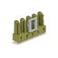 Socket for PCBs straight 5-pole light green thumbnail 1