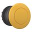 Mushroom actuator, RMQ-Titan, Mushroom, momentary, Mushroom yellow, yellow, Blank, Bezel: black thumbnail 6