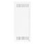 Flush-mounted media enclosure 5-rows - partition wall thumbnail 4