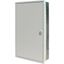 Complete sheet steel service distribution board, W x H = 600 x 760 mm thumbnail 2