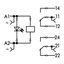 Relay module Nominal input voltage: 230 VAC 2 changeover contacts gray thumbnail 9