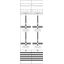 DF29A4XS Meter panel, Field width: 2, Rows: 0, 1350 mm x 500 mm x 160 mm, IP2XC thumbnail 17