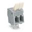 PCB terminal block finger-operated levers 2.5 mm² gray thumbnail 3