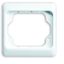 1721 KA-24G Cover Frame carat® Studio white thumbnail 1