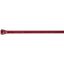 TYV25M CABLE TIE 50LB 7IN MAROON ECTFE thumbnail 1