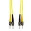 FO Patchcord Duplex ST/ST, 9/125æm OS2, LS0H-3, yellow, 2.0m thumbnail 2