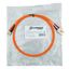 FO Patchcord Duplex SC/FC,62,5/125æm OM1, LS0H, orange, 2m thumbnail 3