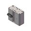 Fuse-link, high speed, 850 A, AC 4000 V, 2 x size 3, 74 x 171 x 289 mm, aR, IEC, single indicator thumbnail 2