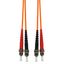 FO Patchcord Duplex ST/ST,50/125æm OM2, LS0H-3, orange, 2.0m thumbnail 4