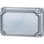 Cap, + door, transparent smoky gray, HxWxD=250x375x100mm thumbnail 3