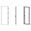 Sheet steel door left for 2 door enclosures H=2000 W=600 mm thumbnail 1