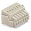 1-conductor female connector CAGE CLAMP® 1.5 mm² light gray thumbnail 1