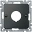 Central plate for command devices, anthracite, System M thumbnail 2