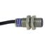 inductive sensor XS1 M12, L33mm, brass, Sn2mm, 12..24VDC, cable 2 m thumbnail 1