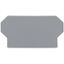 Separator plate 2 mm thick oversized gray thumbnail 1