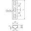 MS4022P2000FT Profile rail perforated, slot 18mm 2000x40x22,5 thumbnail 2