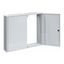 Wall-mounted frame 5A-24 with door, H=1195 W=1230 D=250 mm thumbnail 1