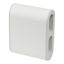 MOP STD SCH 2P+E 16A 2 FRONT OUTLETS WHITE/GREY thumbnail 4