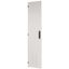 Section wide door, ventilated, left, HxW=2000x425mm, IP42, grey thumbnail 1