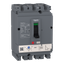 circuit breaker EasyPact CVS160F, 36 kA at 415 VAC, 125 A rating thermal magnetic TM-D trip unit, 3P 3d thumbnail 4