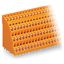 Quadruple-deck PCB terminal block 2.5 mm², orange thumbnail 2