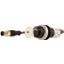 Key-operated actuator, RMQ compact solution, momentary, 2 N/O, Cable (black) with M12A plug, 4 pole, 0.2 m, 3 positions, MS1, Bezel: titanium thumbnail 3