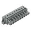 1-conductor female connector CAGE CLAMP® 2.5 mm² gray thumbnail 1