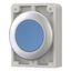 Pushbutton, RMQ-Titan, Flat, maintained, Blue, Blank, Metal bezel thumbnail 12