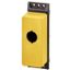 Surface mounting enclosure, flat, 1 mounting location, M22, yellow thumbnail 3