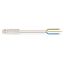 pre-assembled interconnecting cable Eca Socket/plug white thumbnail 3