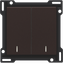 Finishing set with double lens for two-circuit switch, two-way switch thumbnail 1