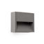 GRADA-1 WALL LAMP DARK GREY LED 3W 3000K thumbnail 1