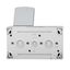 Horizontal combination two-way switch & socket outlet thumbnail 4