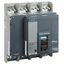 circuit breaker ComPact NS630bN, 50 kA at 415 VAC, Micrologic 2.0 trip unit, 630 A, fixed,4 poles 4d thumbnail 1