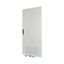 Section door, ventilated IP42, hinges right, HxW = 1600 x 425mm, grey thumbnail 3