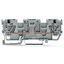 2-conductor carrier terminal block with 2 jumper positions for DIN-rai thumbnail 1