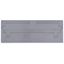 Separator plate 2 mm thick oversized gray thumbnail 2