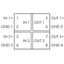 Passive isolator, 2-channel Current input signal 2 x current output si thumbnail 8