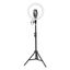 Tripod Floor Stand - Holder for Selfies with 12" LED Ring Light thumbnail 5