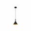 PAM-P BLACK/GOLD PENDANT LAMP LED 11W 3000K thumbnail 1