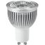 LED GU10 MR16 PMMA 50x65 230V 400Lm 5W 827 38° AC Silver Dim thumbnail 1