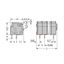 PCB terminal block push-button 2.5 mm² gray thumbnail 2